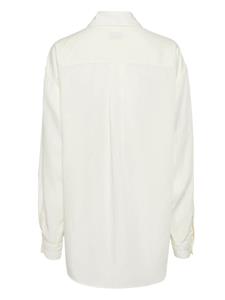 LEMAIRE plain lyocell shirt - Wit