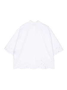 Dice Kayek embroidered cotton shirt - Wit