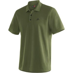 Maier Sports Funktionsshirt "Ulrich", Herren Wandershirt, bequemes Polo-Shirt für Wandern und Freizeit