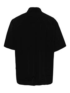 CROQUIS button-down short-sleeve shirt - Zwart