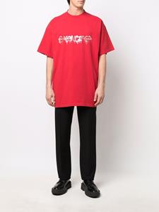 Balenciaga T-shirt met logo - Rood