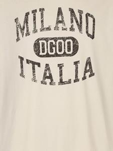 Dolce & Gabbana DG logo-print cotton T-shirt - Beige