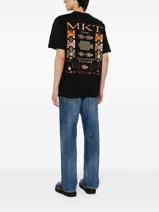 Les Benjamins T-shirt met print - Zwart