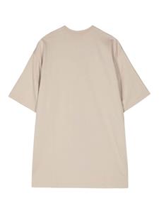 Junya Watanabe MAN graphic-print cotton T-shirt - Beige