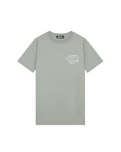 Malelions Men Serenity T-Shirt | Dry Sage/White