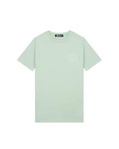 Malelions Men Serenity T-Shirt | Light Green/White