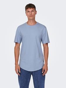 ONLY & SONS Rundhalsshirt "ONSMATT LONGY SS TEE NOOS"