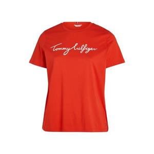 Tommy Hilfiger Curve T-shirt CRV REG C-NK SIGNATURE TEE SS