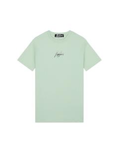 Malelions Men Split 2.0 T-Shirt - Light Green/White