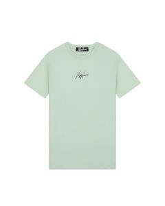 Malelions Men Split 2.0 T-Shirt - Light Green/White