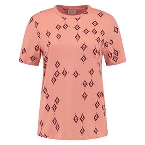 Scotch & Soda 177683 610 printed regular fit t-shirt medium red