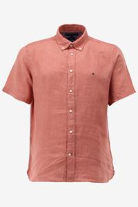 Tommy Hilfiger Regular fit linnen overhemd met button-downkraag