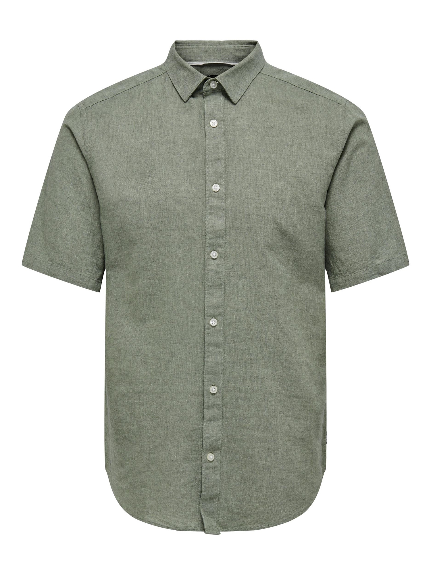 Only&sons Caiden Solid Linen Shirt