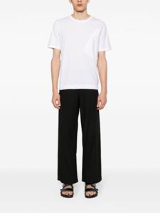 Transit jersey-texture T-shirt - Wit
