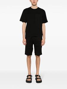 Transit decorative-stitching T-shirt - Zwart