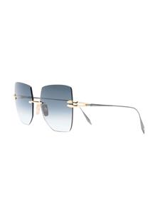 Dita Eyewear Zonnebril met vlinder montuur - Zwart