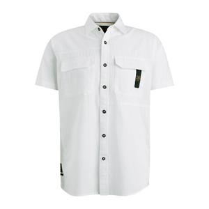 PME Legend Male Overhemden Psis2405226 Short Sleeve Shirt Ctn/linen