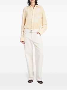 Proenza Schouler Normal blouse met abstract patroon - Geel