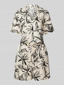 Object Jumpsuit met linnen, model 'Vigga'