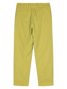 PT Torino twill tapered trousers - Groen