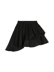 msgmkids MSGM Kids Asymmetrische rok - Zwart