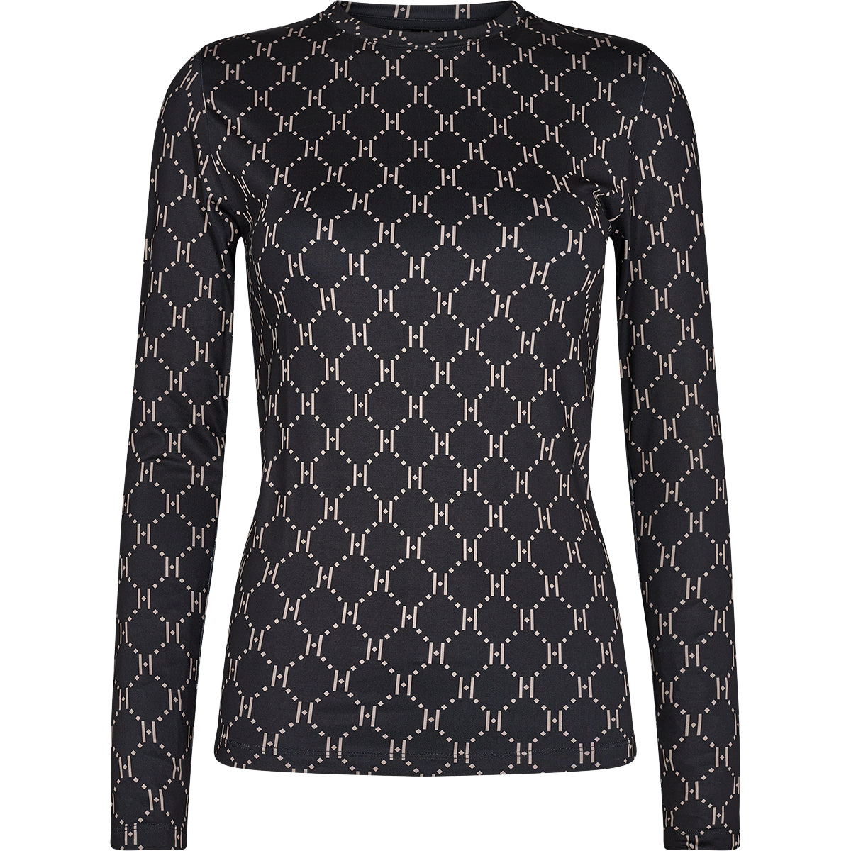 Hype The Detail Printed blouse, zwart