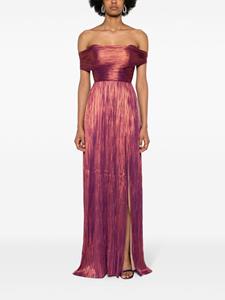 Maria Lucia Hohan Karlie off-shoulder gown - Paars