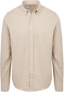 King Essentials The Tommy Overhemd Beige