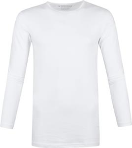 Garage Basic Longsleeve T-Shirt Stretch Wit
