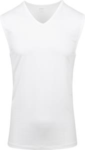 Mey V-hals Dry Cotton Muscle Singlet Wit