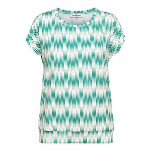 &Co Woman &co women top lieke dancing lines green