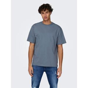 ONLY & SONS Shirt met ronde hals ONSFRED LIFE RLX SS TEE NOOS