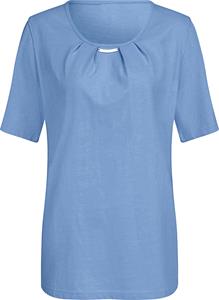 Your Look... for less! Dames Shirt met korte mouwen hemelsblauw Maat