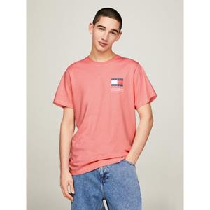 TOMMY JEANS T-shirt TJM SLIM ESSENTIAL FLAG TEE EXT