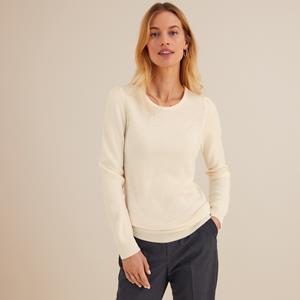 ANNE WEYBURN Trui met ronde hals in fijn tricot, zachte touch