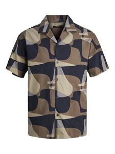 Jack & Jones Premium Slim fit vrijetijdsoverhemd met reverskraag, model 'BLACARNABY'