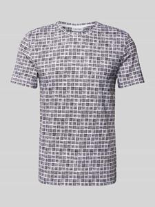 CK Calvin Klein Slim fit T-shirt met labeldetail, model 'BRUSH'