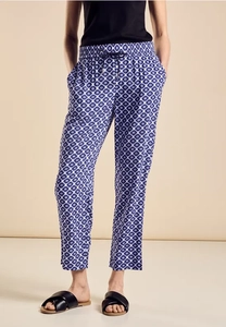 Street One Viscose broek met print
