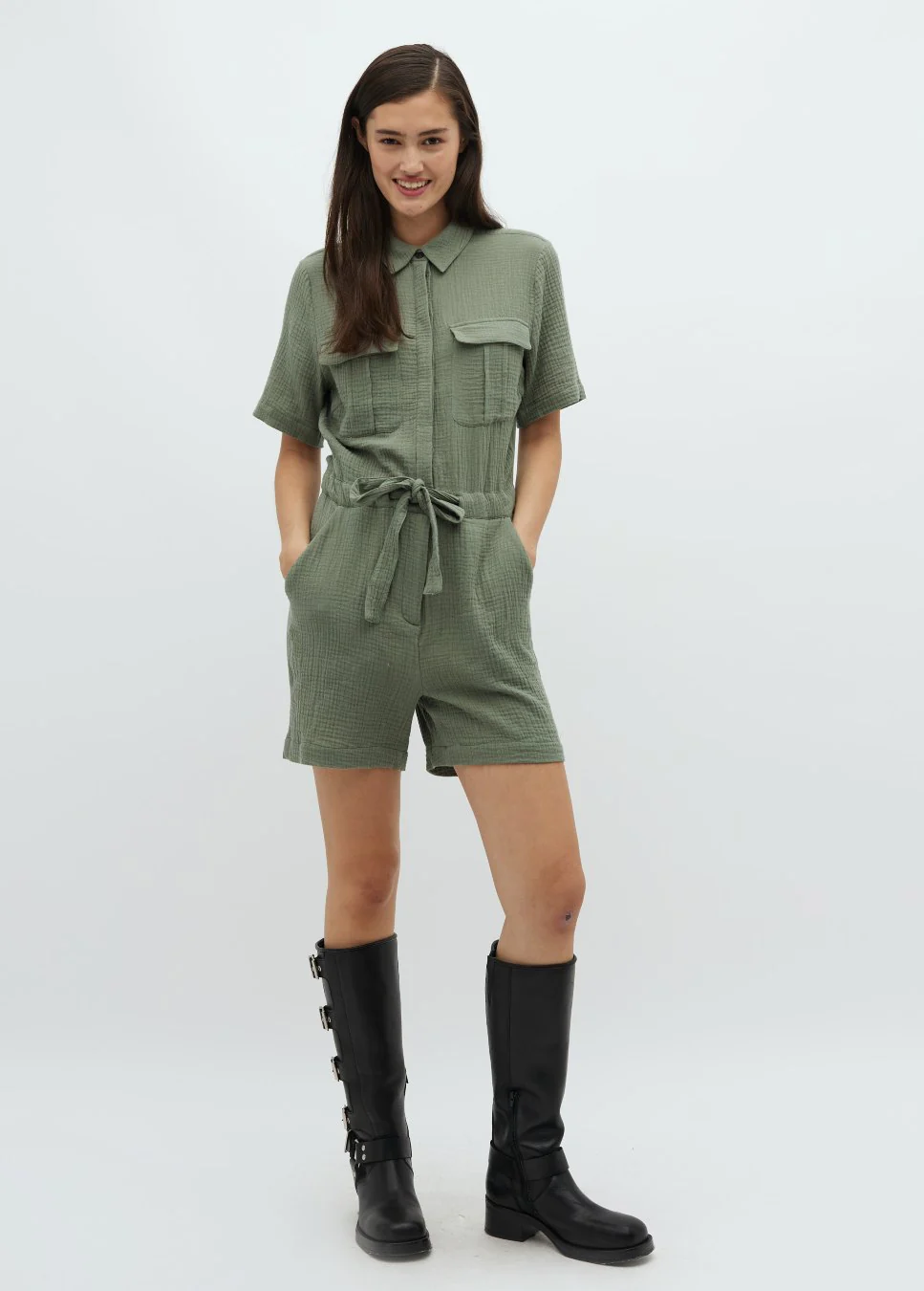 MbyM Jumpsuit short carello