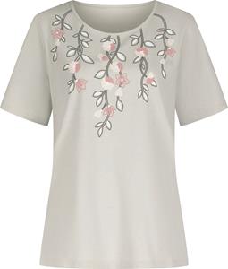 Your Look... for less! Dames Shirt met korte mouwen lichtgrijs Maat