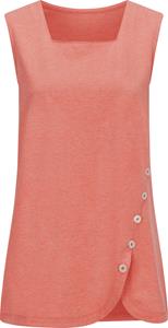 Your Look... for less! Dames Shirt met korte mouwen koraal gemêleerd Maat