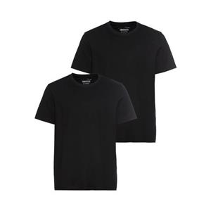 Man's World Shirt met ronde hals (2-delig, Set van 2)