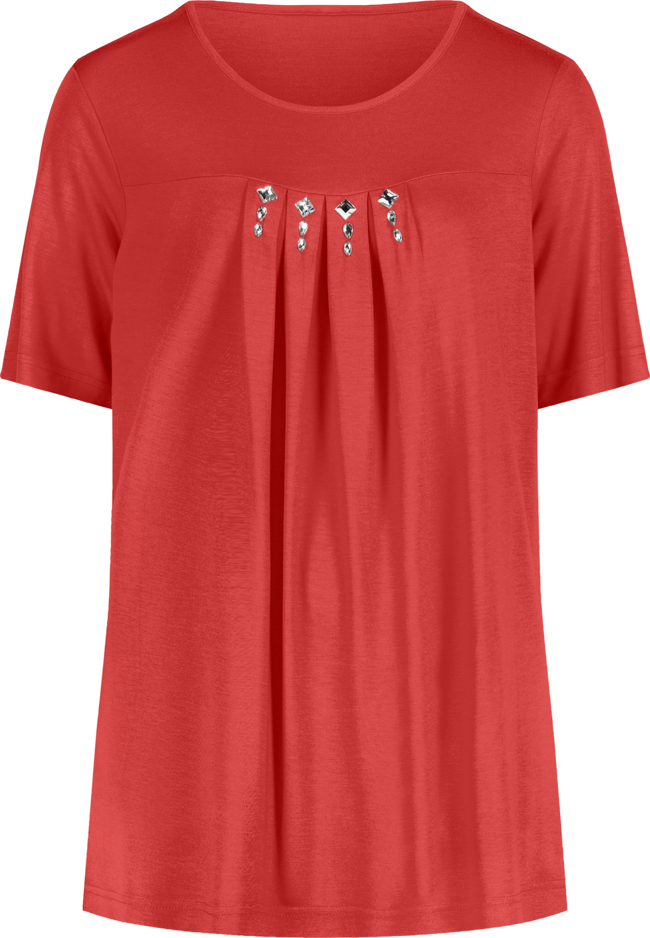 Your Look... for less! Dames Shirt met korte mouwen aardbei Maat