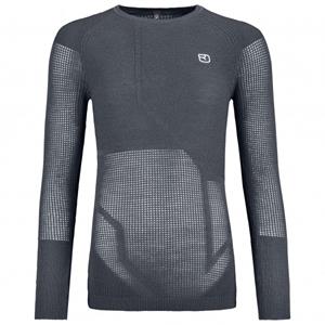 Ortovox  Women's Merino Thermovent L/S - Thermo-ondergoed, blauw/grijs
