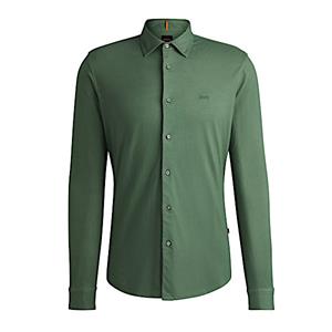Boss Orange Regular fit vrijetijdsoverhemd met kentkraag, model 'Mysoft'