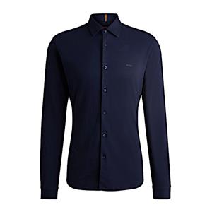 Boss Orange Regular fit vrijetijdsoverhemd met kentkraag, model 'Mysoft'