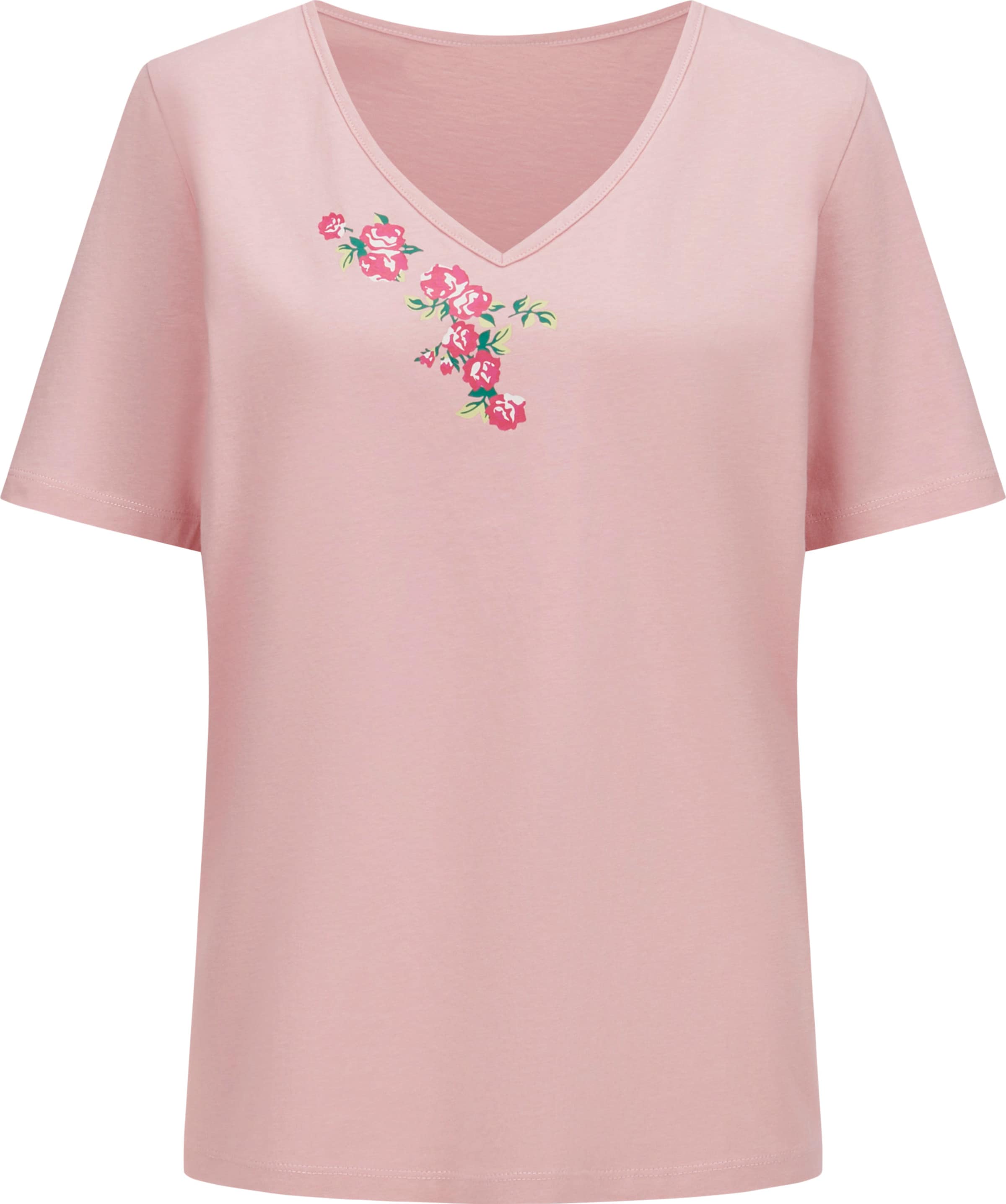 Classic Basics Shirt met V-hals Shirt met korte mouwen (1-delig)