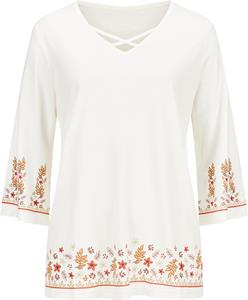 Classic Basics Shirt met V-hals Shirt (1-delig)