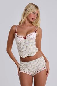 Jaded London Maria Ruffle Corset Top