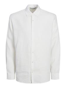 Jack & Jones Jprcclawrence linen shirt ls sn off-white